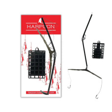 Монтаж Harpoon Фідер Кормушка метал 2 гачки 40г (2700000010464)