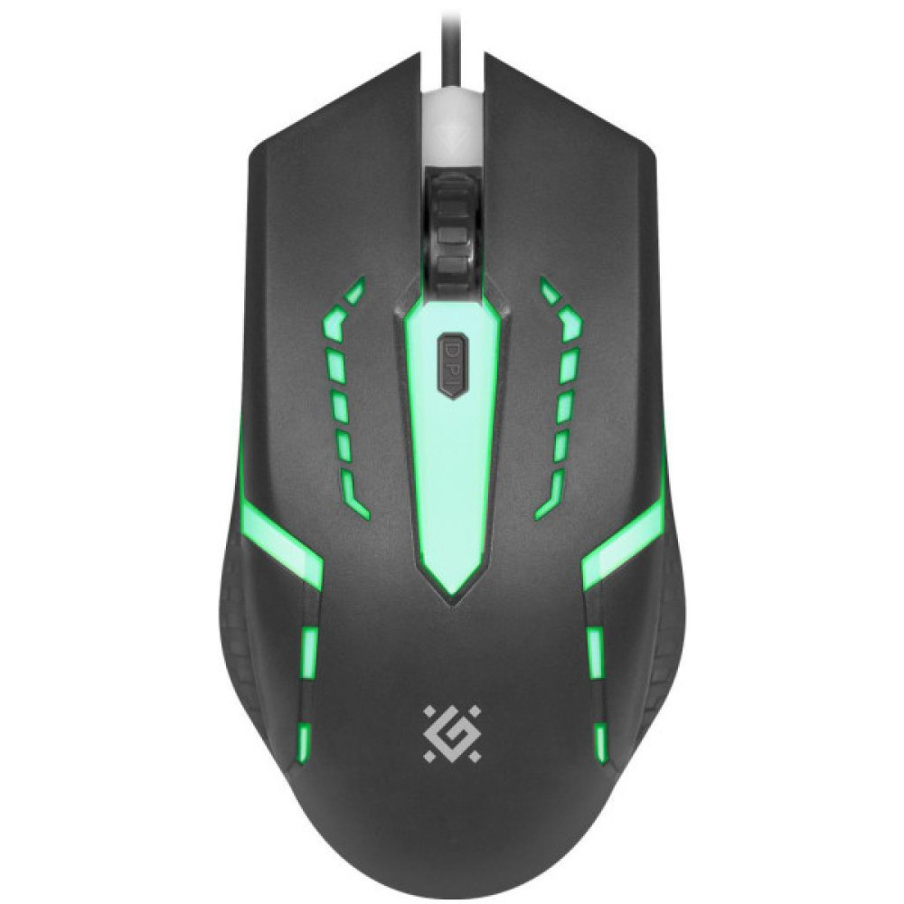 Мишка Defender Flash MB-600L Black (52600)