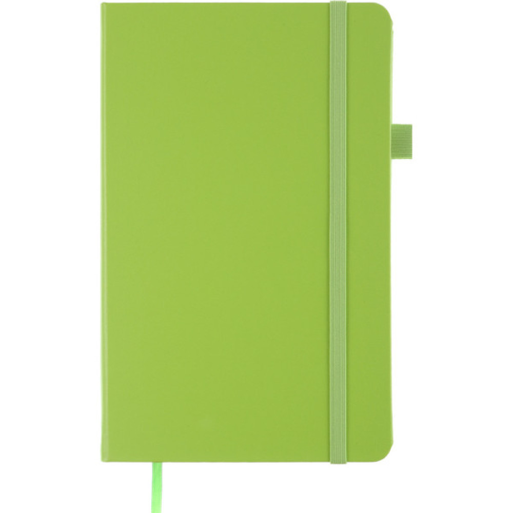Книга записна Buromax Etalon 125x195 мм 96 аркушів в лінію обкладинка зі штучної шкіри Салатова (BM.291260-15)