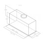 Витяжка кухонна Elica LANE SENSOR BL MAT/A/72 Витяжка кухонна Elica LANE SENSOR BL MAT/A/72