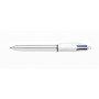Ручка масляна Bic 4 in 1 Colours Shine Silver, срібна (bc982873) Ручка масляна Bic 4 in 1 Colours Shine Silver, срібна (bc982873)