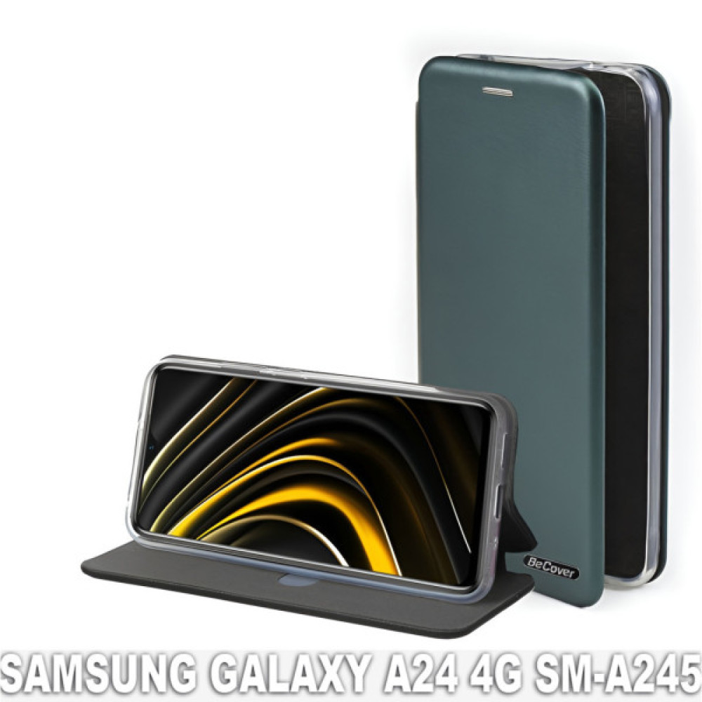 Чохол до мобільного телефона BeCover Exclusive Samsung Galaxy A24 4G SM-A245 Dark Green (710480) Чохол до мобільного телефона BeCover Exclusive Samsung Galaxy A24 4G SM-A245 Dark Green (710480)