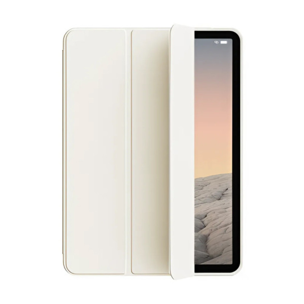 Чохол до планшета BeCover Tri Fold Soft TPU Silicone BeCover Apple iPad Air (4/5) 2020/2022 10.9" Beige (711734) Чохол до планшета BeCover Tri Fold Soft TPU Silicone BeCover Apple iPad Air (4/5) 2020/2022 10.9" Beige (711734)