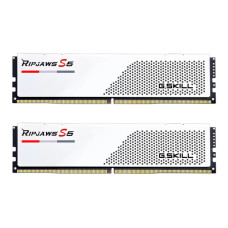 Модуль пам'яті для комп'ютера DDR5 64GB (2x32GB) 5600 MHz Ripjaws S5 White G.Skill (F5-5600J3636D32GX2-RS5W)