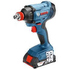 Гвинтоверт ударний акумуляторний Bosch Professional GDX 180-Li 18В АКБ 2х2А·год 180Нм 2800об/хв M6-M14 кейс 1.1кг