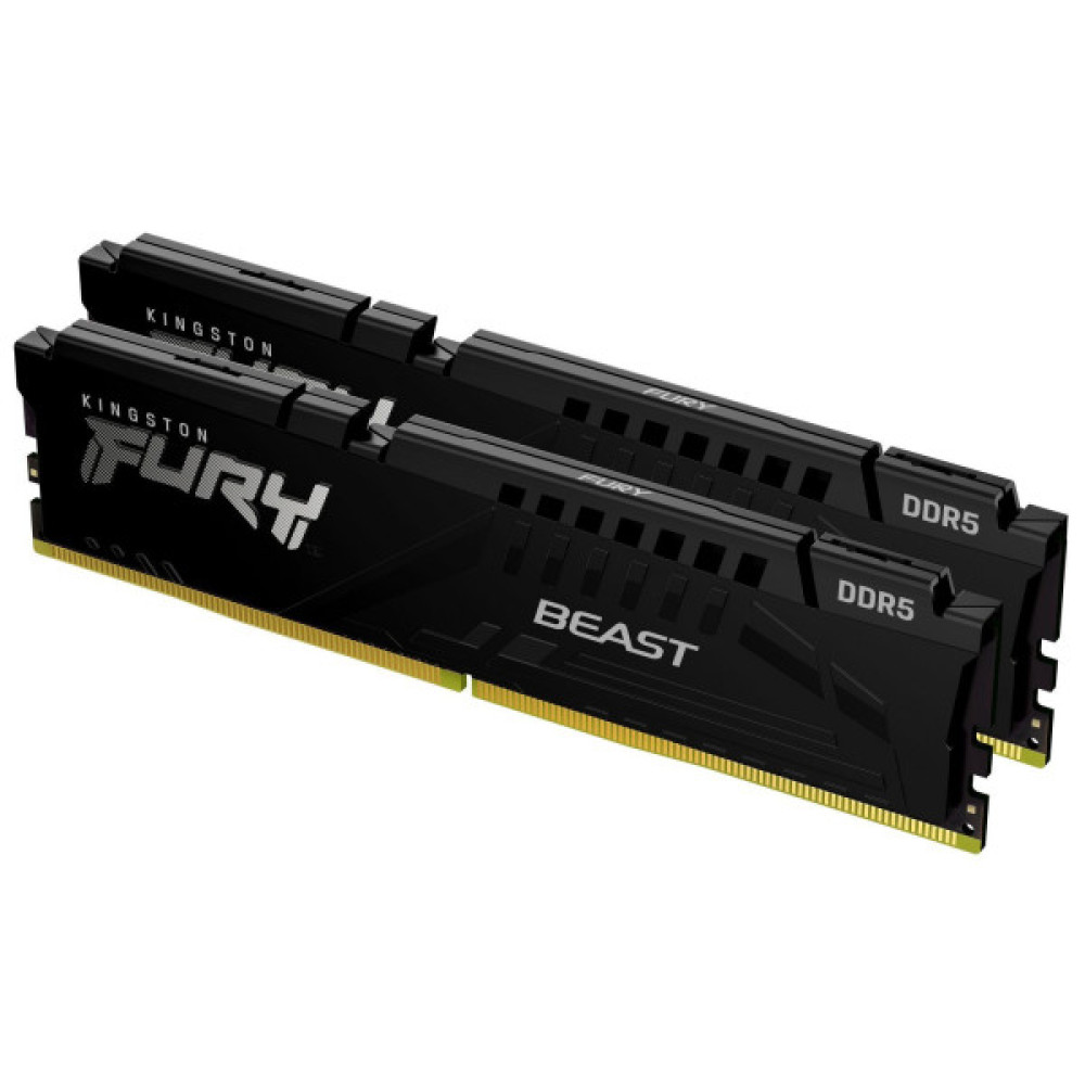 Пам'ять ПК Kingston DDR5 32GB KIT (16GBx2) 6000 FURY Beast  EXPO
