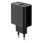 Зарядний пристрій Gembird 1xUSB-A + 1 Type-C (PD20Вт + QC3.0 18Вт) black (TA-UC-PDQC20-01-BK) Зарядний пристрій Gembird 1xUSB-A + 1 Type-C (PD20Вт + QC3.0 18Вт) black (TA-UC-PDQC20-01-BK)
