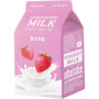 Маска для обличчя A'pieu Strawberry Milk One-Pack 21 г (8809747939855)