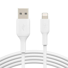 Кабель USB-A > Lightning заряджання/синхронізації Belkin 2м, 12Вт, PVC, білий