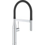 Змішувач для кухні Grohe Essence, довж.виливу - 240мм,  поворотний, гнучкий, 1 важіль, хром