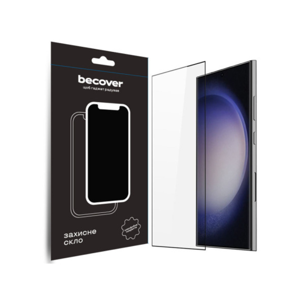 Скло захисне BeCover Samsung Galaxy S24 Ultra SM-S928 Black (711318) Скло захисне BeCover Samsung Galaxy S24 Ultra SM-S928 Black (711318)