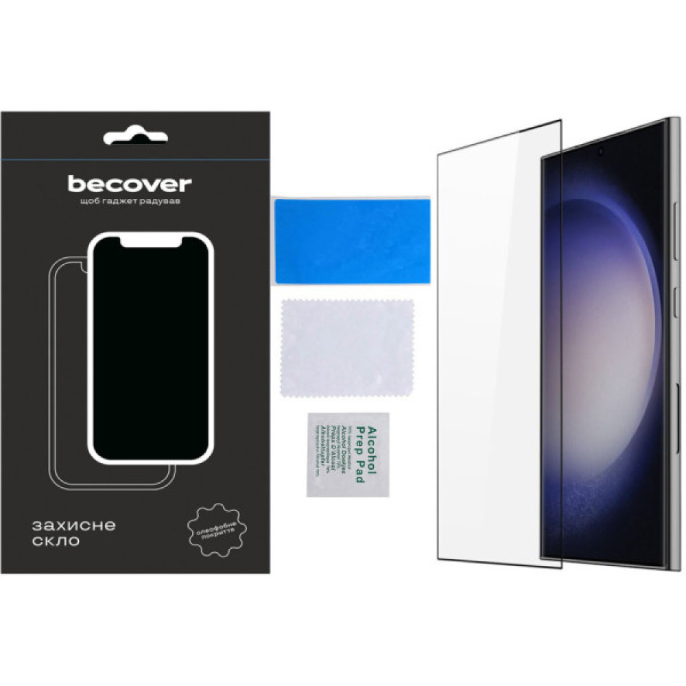 Скло захисне BeCover Samsung Galaxy S24 Ultra SM-S928 Black (711318) Скло захисне BeCover Samsung Galaxy S24 Ultra SM-S928 Black (711318)