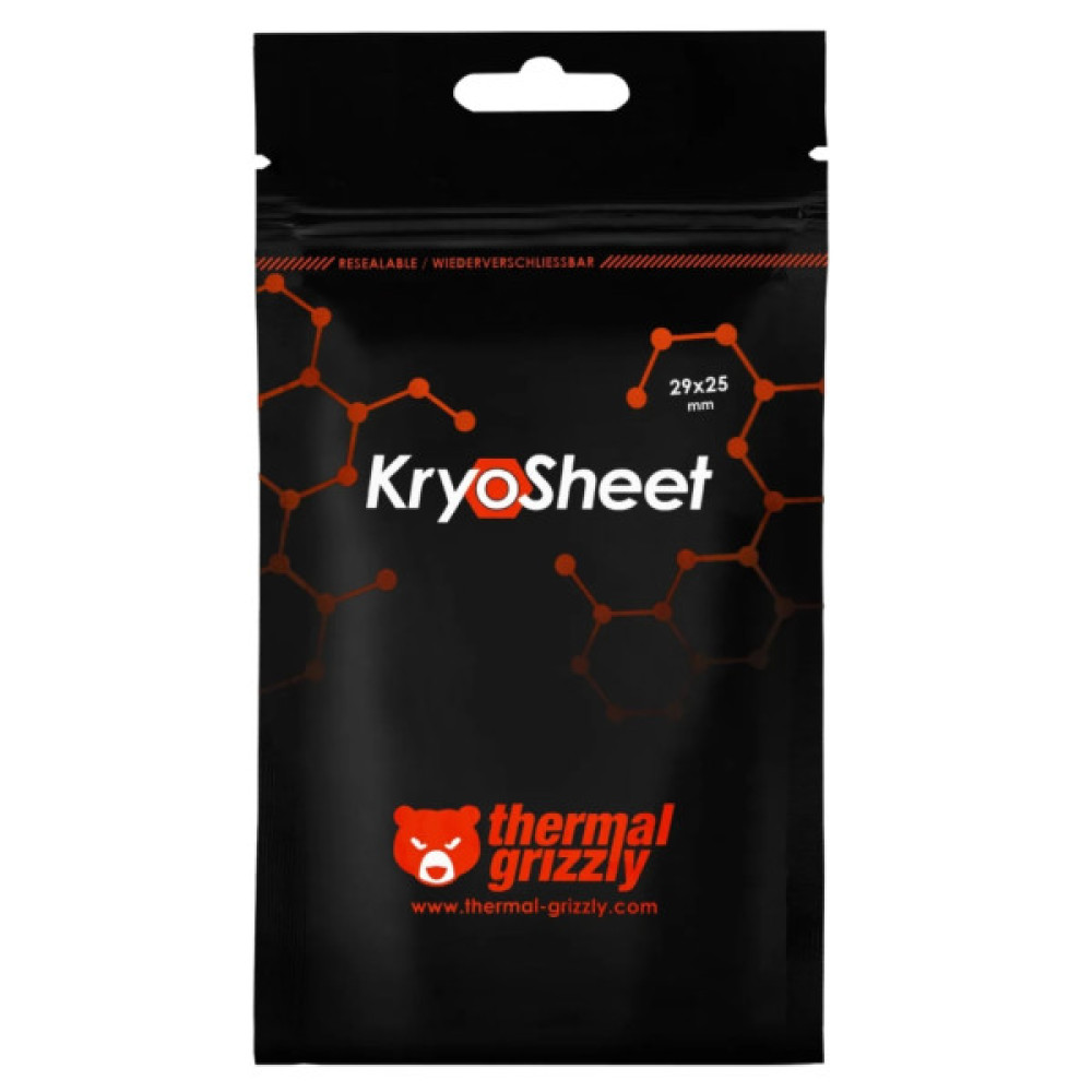 Термопрокладка Alphacool KryoSheet, thermal pad 29x25mm (TG-KS-29-25)