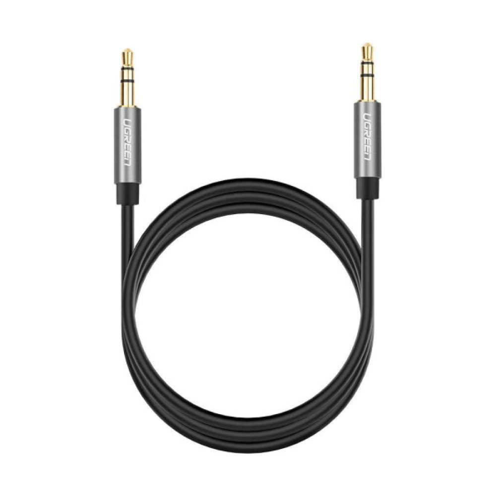 Кабель мультимедійний 3.5mm M to 3.5mm M 3.0m AV119 black Ugreen (10736)