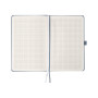 Книга записна Axent Partner 125x195 мм 96 аркушів, клітинка сіра (8201-62-A)
