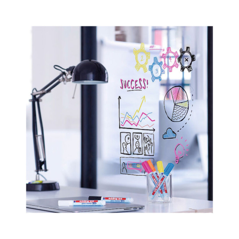 Маркер Edding Glass e-95 1,5-3 мм круглий помаранчевий (e-95/06)