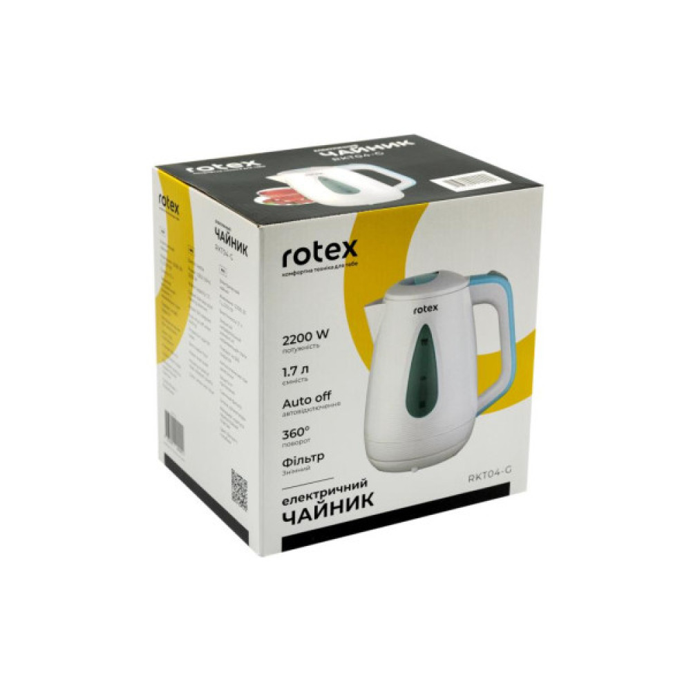Електрочайник Rotex RKT04-G