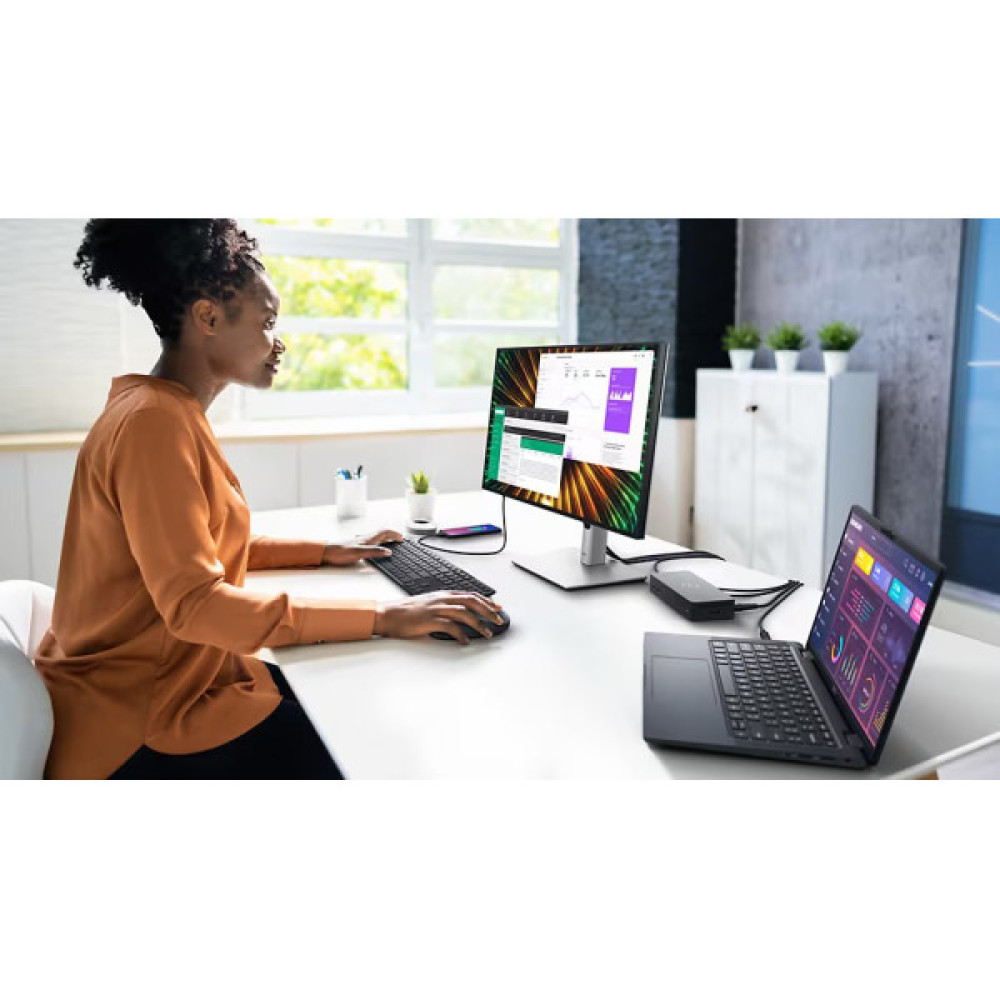 Монітор DELL 23.8" U2424H HDMI, DP, USB, Audio, IPS, 120Hz, sRGB 100%, Pivot