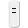 Зарядний пристрій Trust Maxo 65W 2xUSB-C PD white (25381_TRUST) Зарядний пристрій Trust Maxo 65W 2xUSB-C PD white (25381_TRUST)