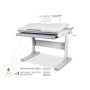 Парта Mealux Edmonton Multicolor Grey з полицею S50 (BD-610 W/MC + G + S50 WG) Парта Mealux Edmonton Multicolor Grey з полицею S50 (BD-610 W/MC + G + S50 WG)