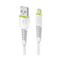 Дата кабель USB 2.0 AM to Lightning 2.0m CBFLEXL2 white Intaleo (1283126521416) Дата кабель USB 2.0 AM to Lightning 2.0m CBFLEXL2 white Intaleo (1283126521416)