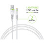 Дата кабель USB 2.0 AM to Lightning 2.0m CBFLEXL2 white Intaleo (1283126521416) Дата кабель USB 2.0 AM to Lightning 2.0m CBFLEXL2 white Intaleo (1283126521416)