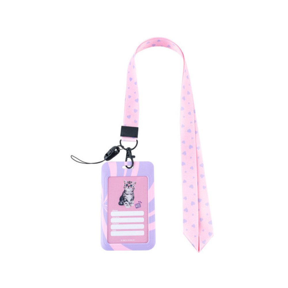 Бейдж Kite слайдер Studio Pets, рожевий (SP25-450)