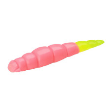 Силікон рибальський FishUP Yochu 1.7" 133 - Bubble Gum/Hot Chartreuse, cheese taste (8шт/уп) (1864.13.53)