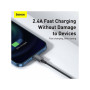 Дата кабель USB 2.0 AM to Lightning 1.0m 2.4A Superior Series Black Baseus (CALYS-A01) Дата кабель USB 2.0 AM to Lightning 1.0m 2.4A Superior Series Black Baseus (CALYS-A01)