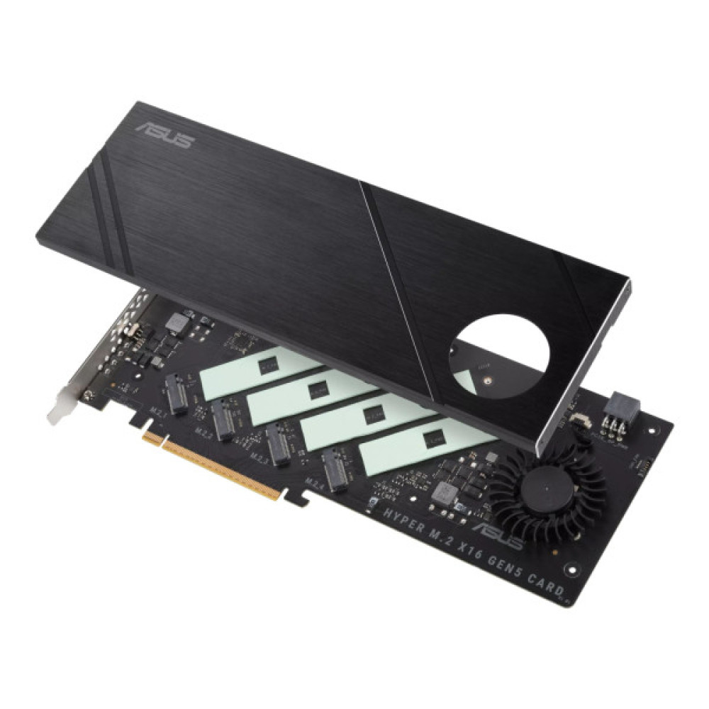 Плата розширення ASUS Hyper M.2 X16 PCIe 5.0 Expansion Card GEN 5 (90MC0CY0-M0EAY0)