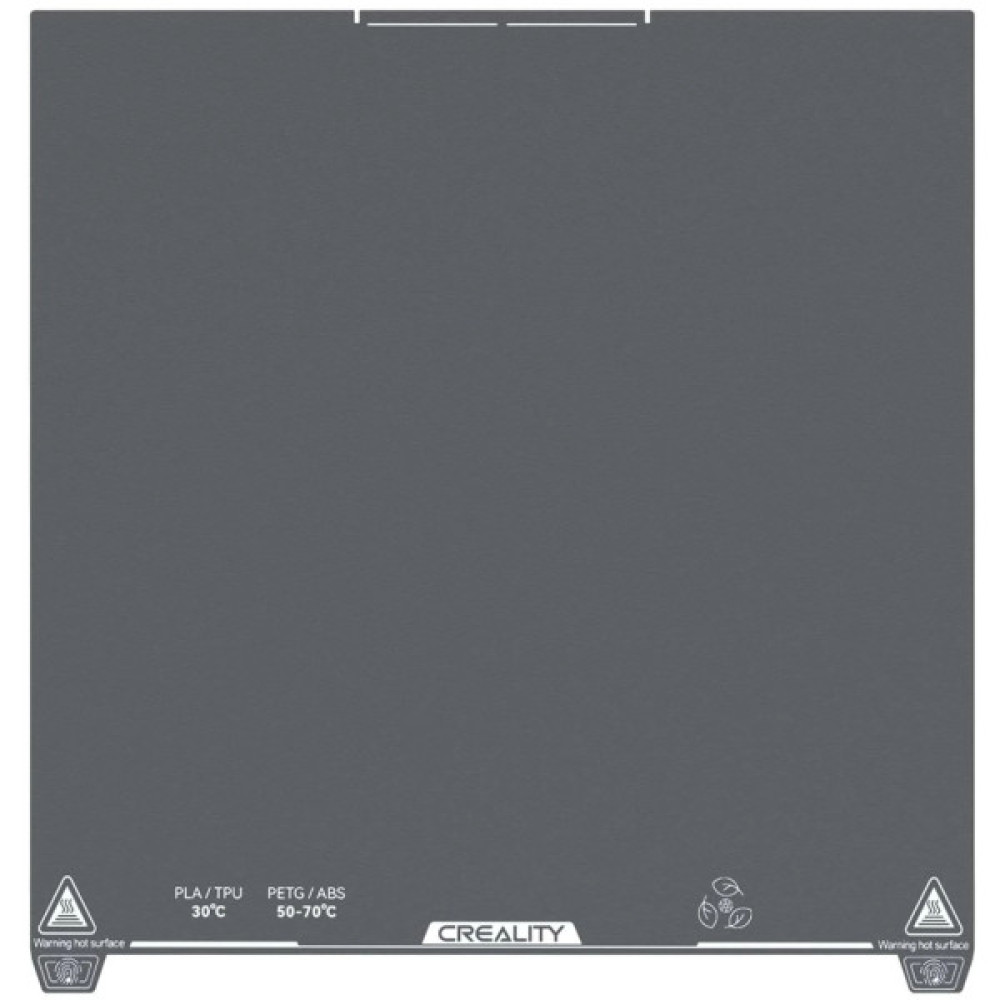Підкладка для 3D-друку Creality K2 Plus Low Temperature Cold Printing 370x370mm (4004090153)