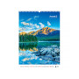 Календар Axent настінний А3 2026 р. Landscapes (8804-26-1-A)