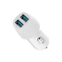 Зарядний пристрій Promate voltrip-duo 2xUSB Car Charger 17W White (voltrip-duo.white) Зарядний пристрій Promate voltrip-duo 2xUSB Car Charger 17W White (voltrip-duo.white)