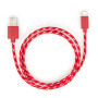Дата кабель USB 2.0 AM to Lightning 2color nylon 1m red Vinga (VCPDCLNB31R) Дата кабель USB 2.0 AM to Lightning 2color nylon 1m red Vinga (VCPDCLNB31R)