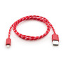 Дата кабель USB 2.0 AM to Lightning 2color nylon 1m red Vinga (VCPDCLNB31R) Дата кабель USB 2.0 AM to Lightning 2color nylon 1m red Vinga (VCPDCLNB31R)