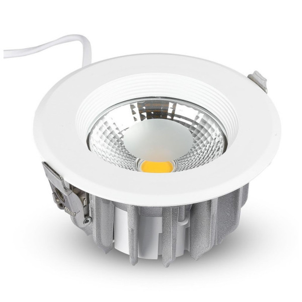 Світильник точковий V-TAC LED 10W, SKU-1272, 230V, 6.4K, 1200Lm (3800157611947)