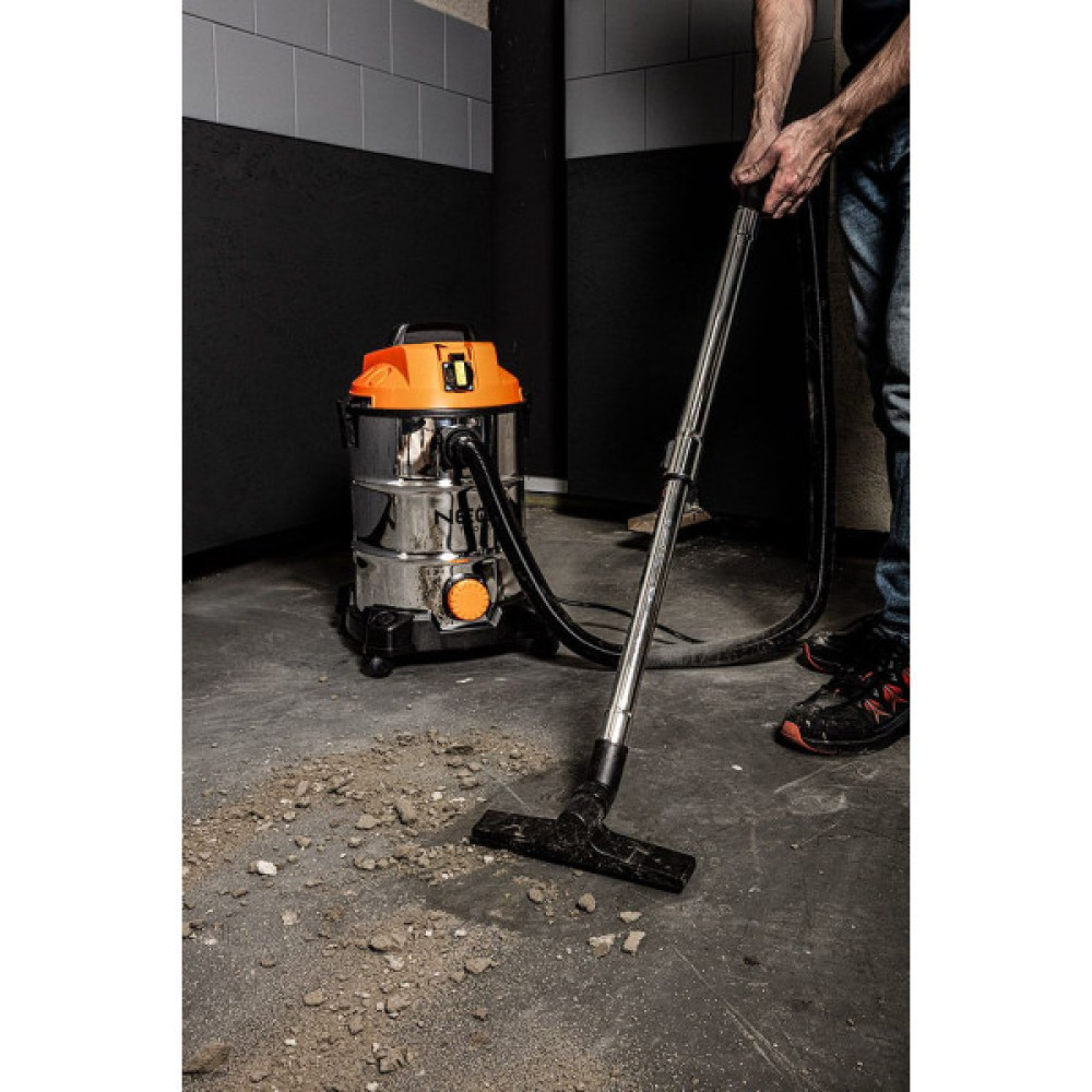 Пилосос професійний Neo Tools 1400Вт 18 кПа контейнер 30л HEPA колеса 5.92кг