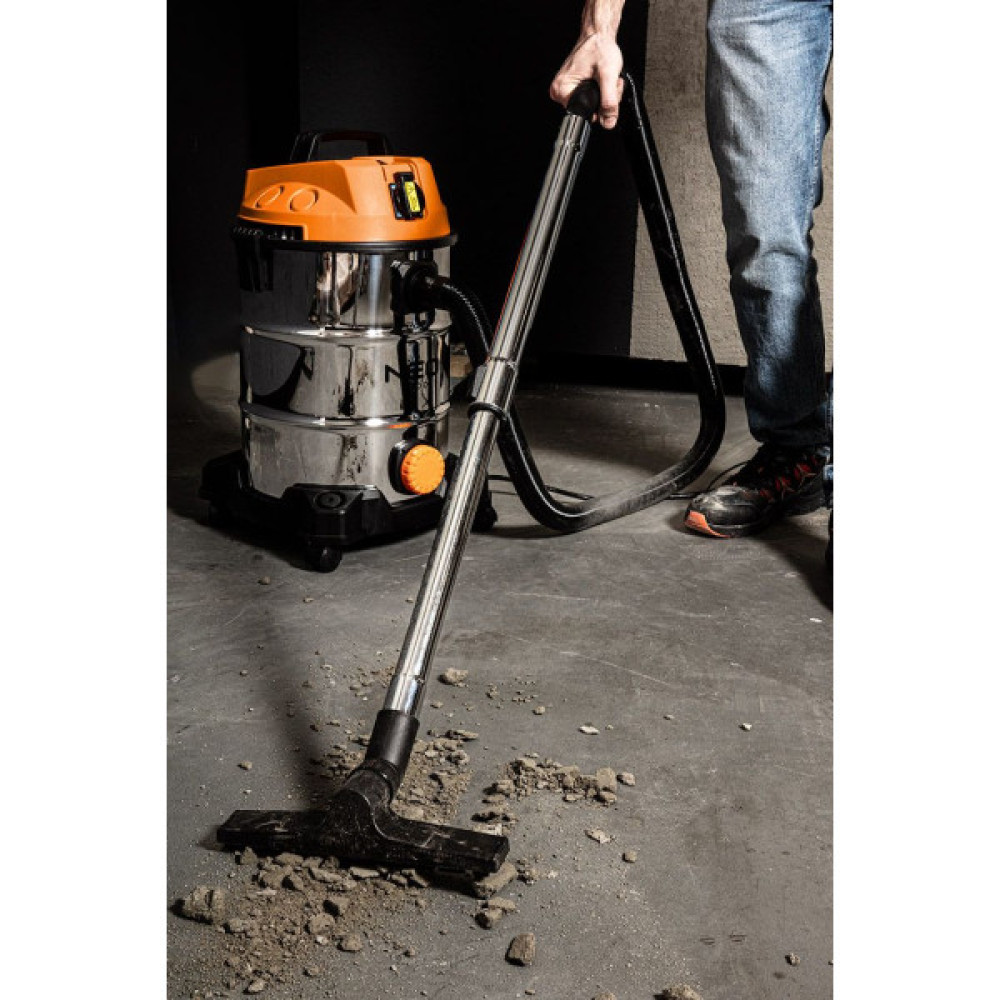 Пилосос професійний Neo Tools 1400Вт 18 кПа контейнер 30л HEPA колеса 5.92кг