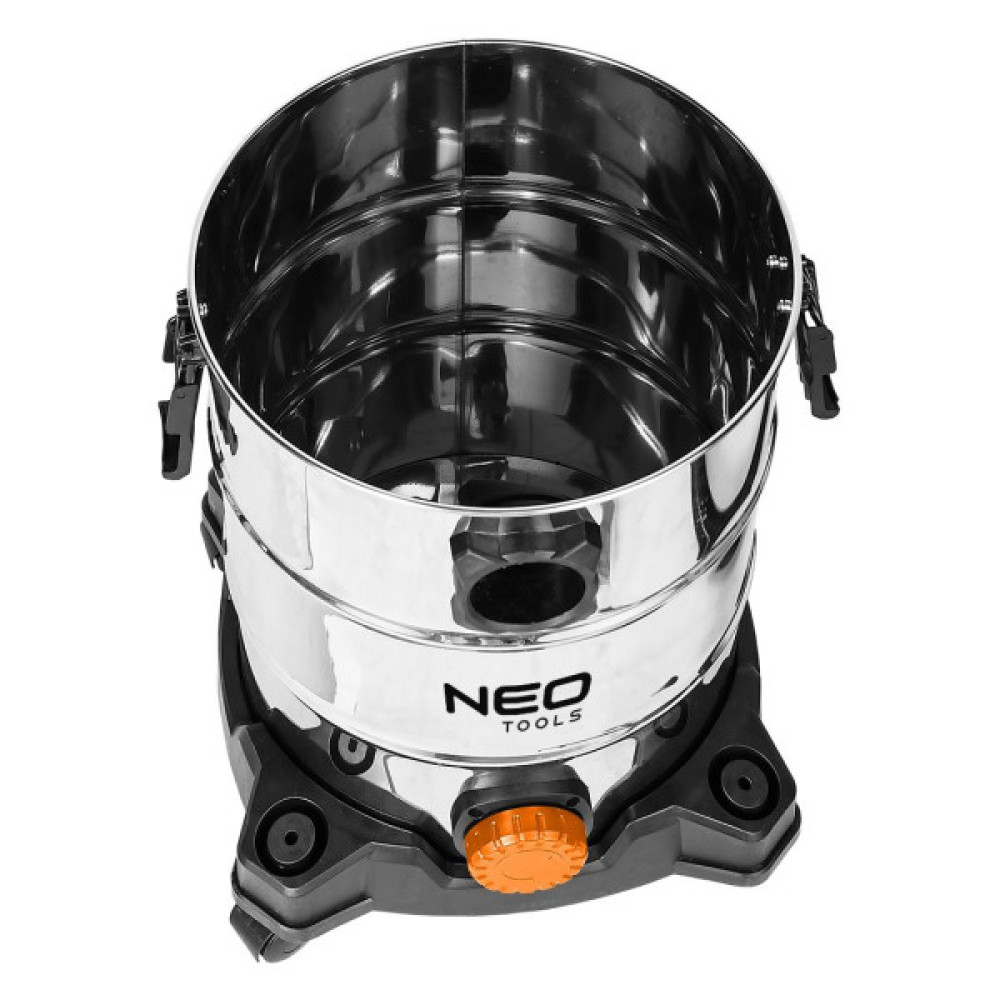 Пилосос професійний Neo Tools 1400Вт 18 кПа контейнер 30л HEPA колеса 5.92кг