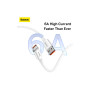 Дата кабель USB 2.0 AM to USB-C 1.0m Superior Fast Charging 100W moon white Baseus (P10320102214-01) Дата кабель USB 2.0 AM to USB-C 1.0m Superior Fast Charging 100W moon white Baseus (P10320102214-01)