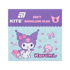 Пластилін Kite Kuromi восковий, 8 кольорів, 160 г (HK24-082)