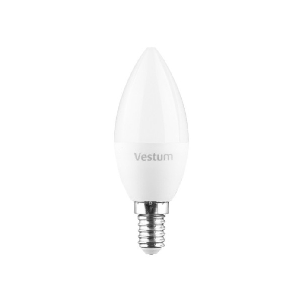 Лампочка Vestum LED C37 6W 3000K 220V E14 (1-VS-1304)
