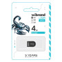 USB флеш накопичувач Wibrand 4GB Scorpio Black USB 2.0 (WI2.0/SC4M3B) USB флеш накопичувач Wibrand 4GB Scorpio Black USB 2.0 (WI2.0/SC4M3B)