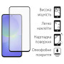 Чохол до мобільного телефона Dengos Samsung Galaxy A36 Matte + glass (Black) (DG-KM-145) Чохол до мобільного телефона Dengos Samsung Galaxy A36 Matte + glass (Black) (DG-KM-145)