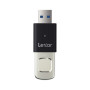 USB флеш накопичувач Lexar 64GB JumpDrive Fingerprint F35 Pro USB 3.2 (LJDF35P064G-RNBNG)