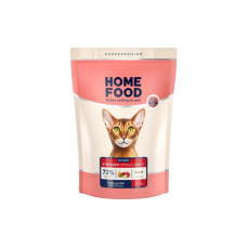 Сухий корм для кішок Home Food Grain-free hypoallergenic Suitable for exotic breeds з качкою та грушею 1.6 кг (4820235020231)