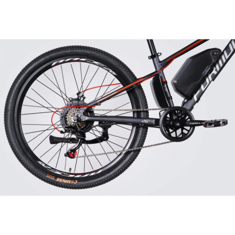 Електровелосипед Formula 26" eMOTION DD FR рама-13" 36B 10А*г 500Вт 2026 сіро-сріблястий (ELB-FR-26-152)