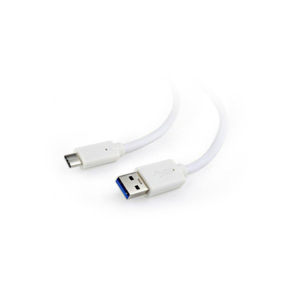 Дата кабель USB 3.0 AM to USB-C 1.0m Cablexpert (CCP-USB3-AMCM-1M-W)
