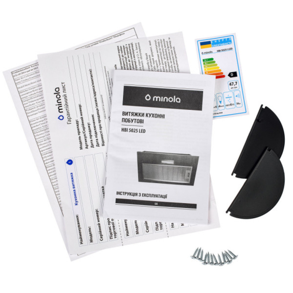 Витяжка кухонна Minola HBI 5025 I LED