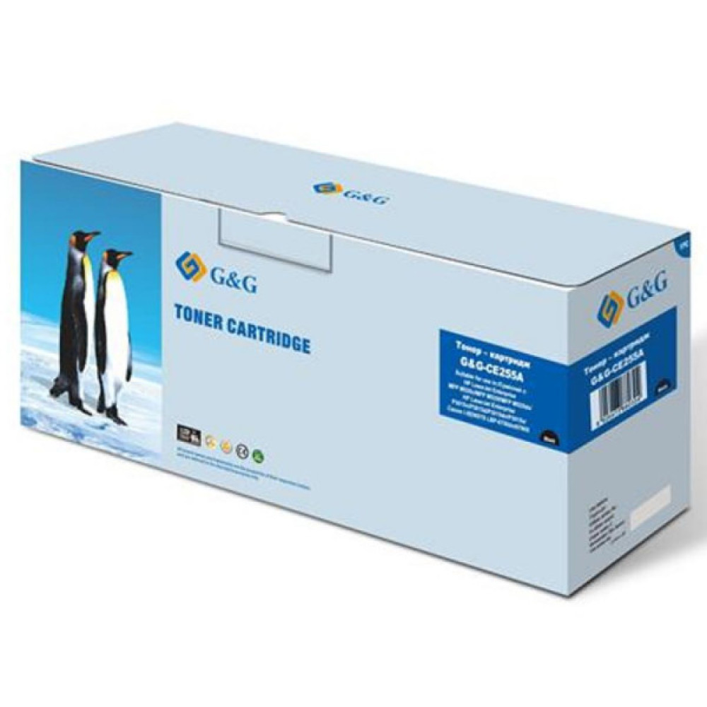 Картридж G&G HP LJ P3015 series, Canon 724 Black (G&G-CE255A)